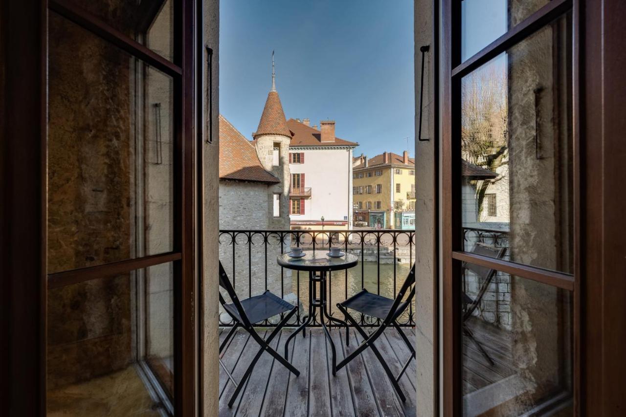 Le Balcon Perriere Ii - Charming With Direct View Of The Thiou Appartement Annecy